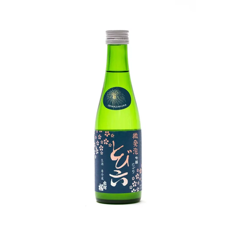 Dewazakura Tobiroku Sparkling Sake view 1