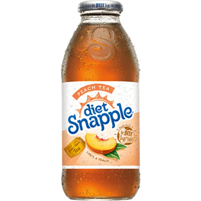 Snapples Diet Peach Tea view 1