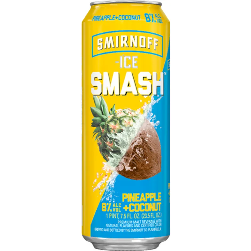 Smirnoff Ice Smash Pineapple Coconut view 1