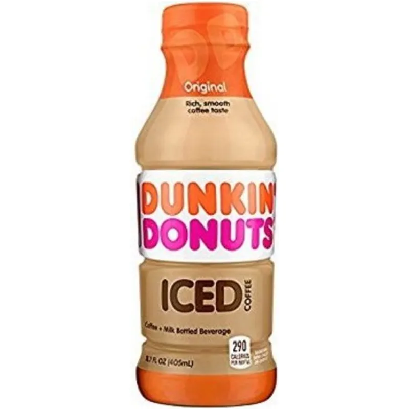 Dunkin Donuts Iced Coffee Original view 1