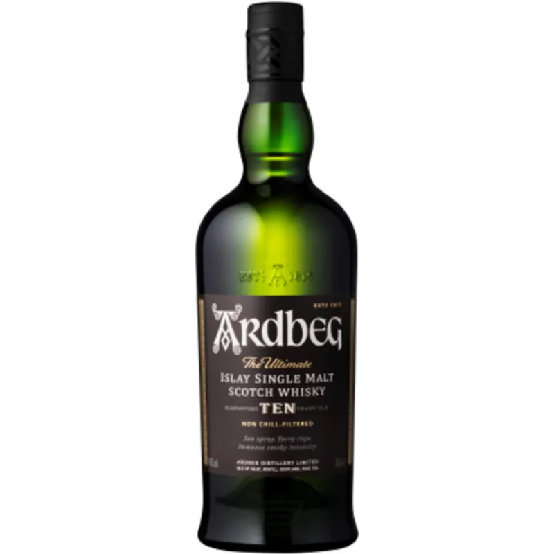 Ardbeg Islay Single Malt Scotch Whisky 10 Year view 1