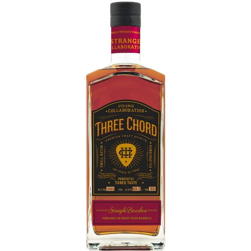 Three Chord Strange Collaboration Kentucky Straight Bourbon Whiskey view 1