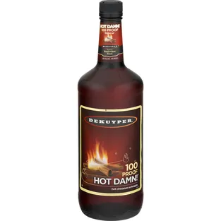 Dekuyper Hot Damn Cinnamon Schnapps 100 Proof