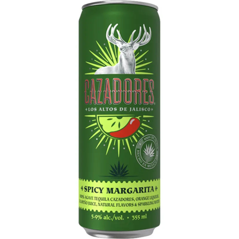 Cazadores Spicy Margarita Canned Cocktail view 1