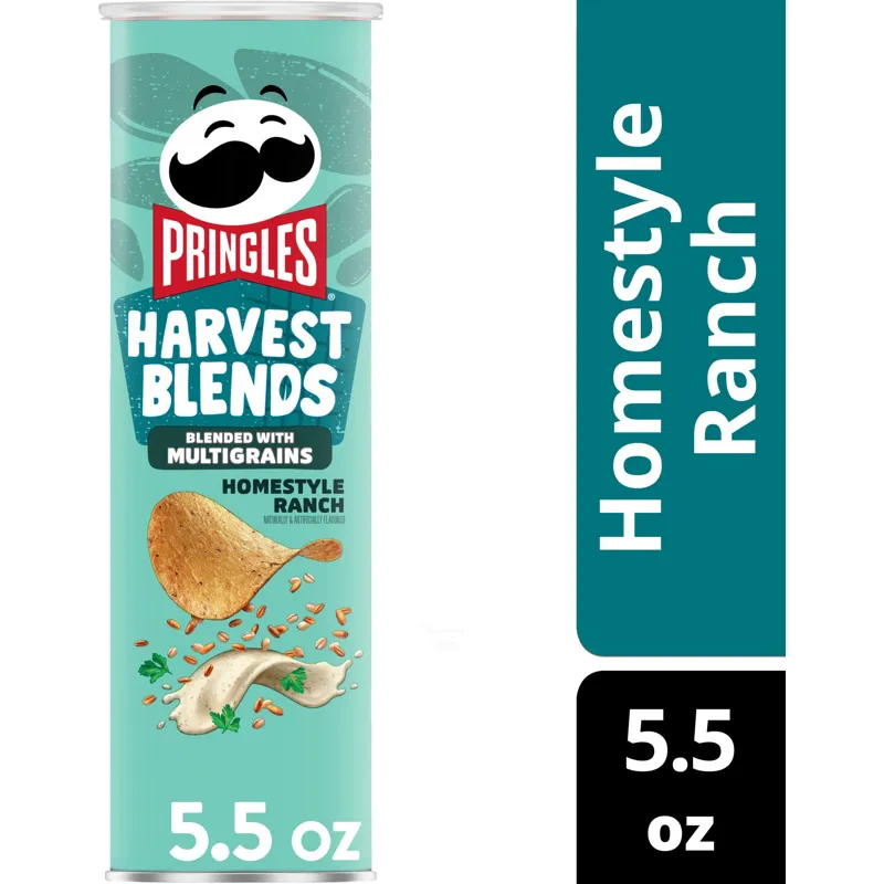 Pringles Harvest Blends Homestyle Ranch Potato Crisps view 1