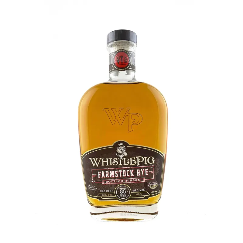 WhistlePig FarmStock Rye Whiskey 86 Proof view 1