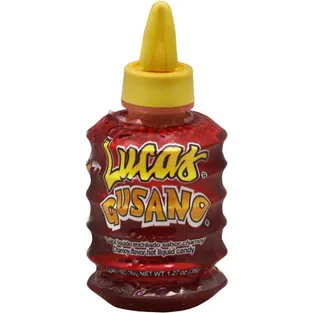 Lucas Gusano Chamoy Flavored Hot Liquid Candy