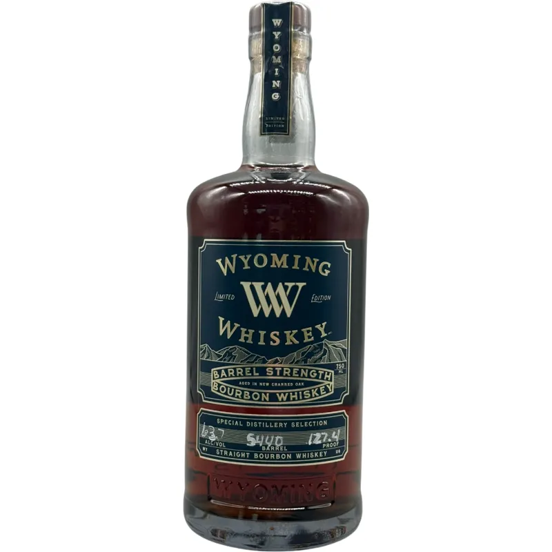 Wyoming Barrel Strength Bourbon Whiskey view 1