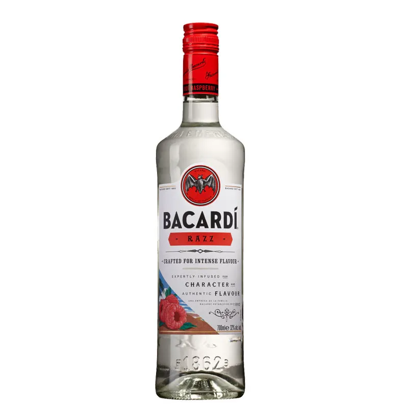 Bacardi Razz Raspberry Rum view 1
