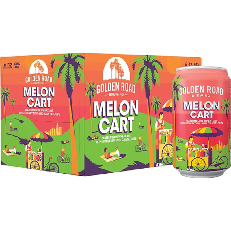 Golden Road Brewing Melon Cart view 1