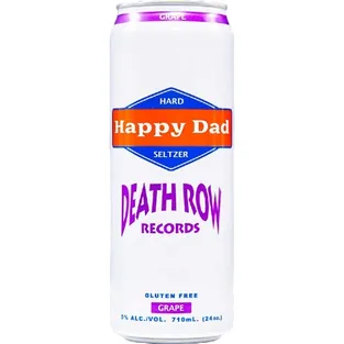 Happy Dad Hard Seltzer Grape Deah Row Records Collaboration