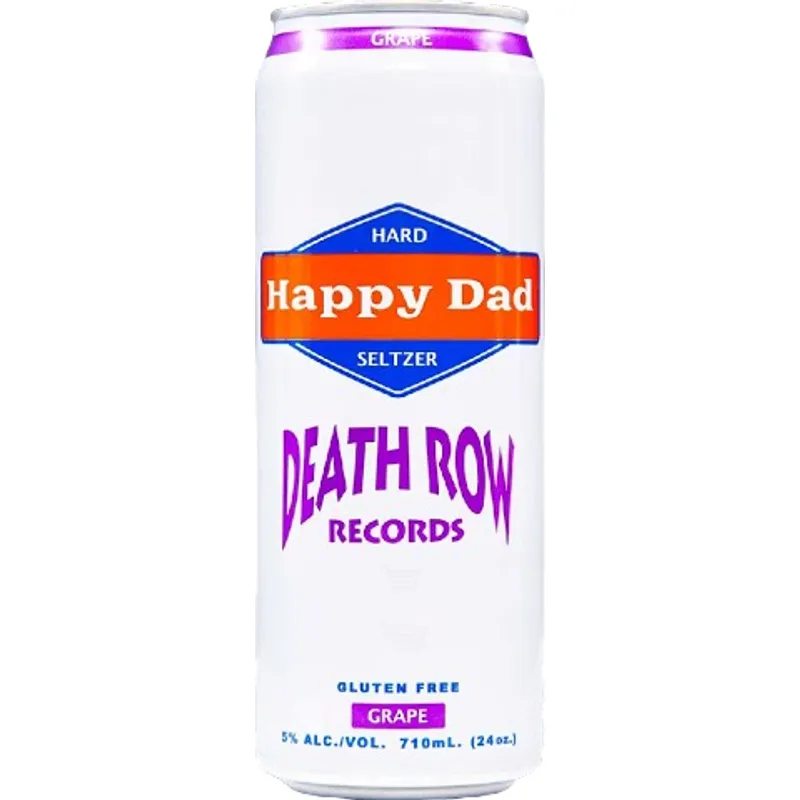 Happy Dad Hard Seltzer Grape Deah Row Records Collaboration view 1