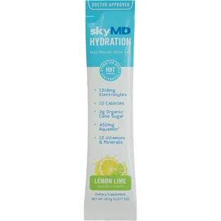 skyMD Hydration Lemon Lime Singles