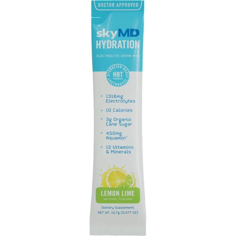 skyMD Hydration Lemon Lime Singles view 1