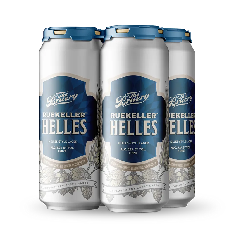The Bruery Ruekeller Helles view 1