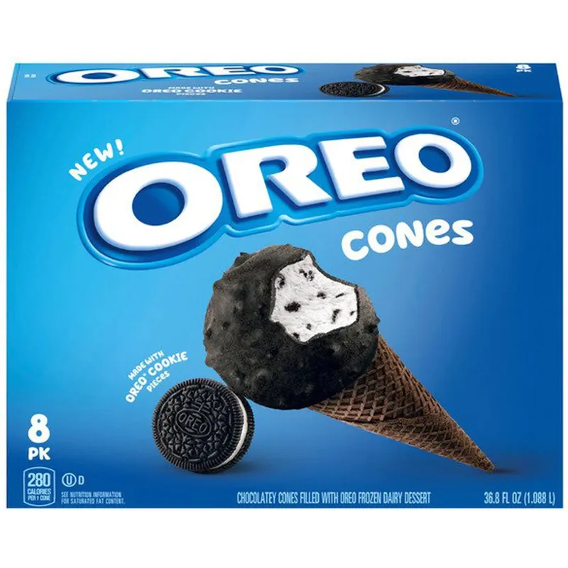 Oreo Ice Cream Cone view 1