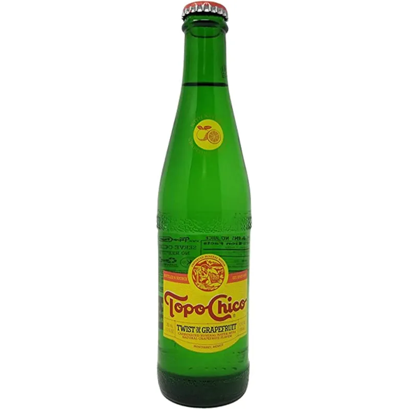 Topo Chico Grapefruit Mineral Water view 1