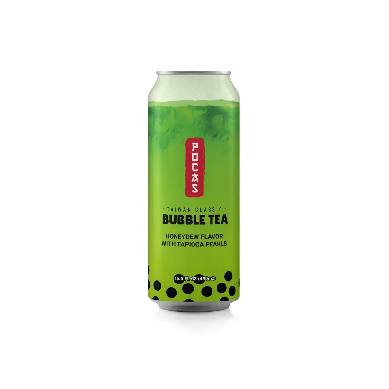Pocas Bubble Tea Honeydew Tapioca Pearls view 1