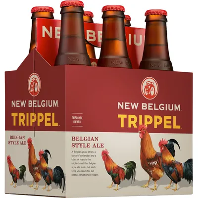 New Belgium Trippel Belgian Ale 6 Pack 12 oz Bottles