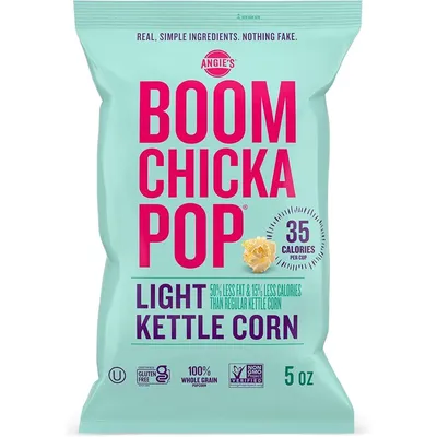 Angie's Boom Chicka Pop Light Kettle Corn 5 oz Bag