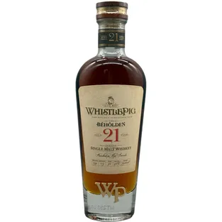 WhistlePig The Béhôlden' 21 Year Single Malt Whiskey