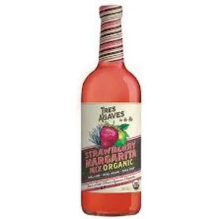 Tres Agaves Strawberry Margarita Mix Organic