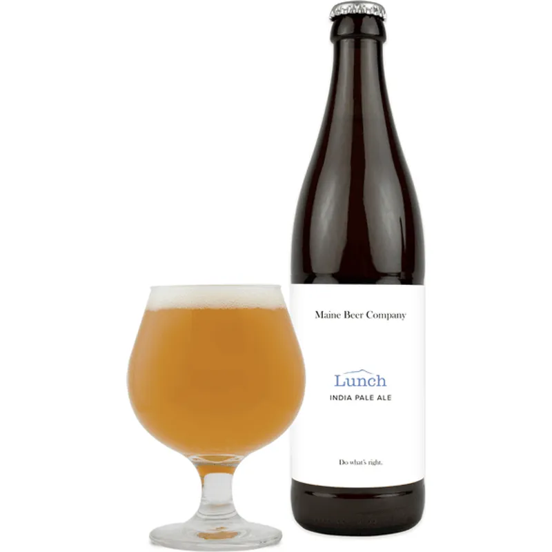 Maine Beer Company Lunch IPA view 1