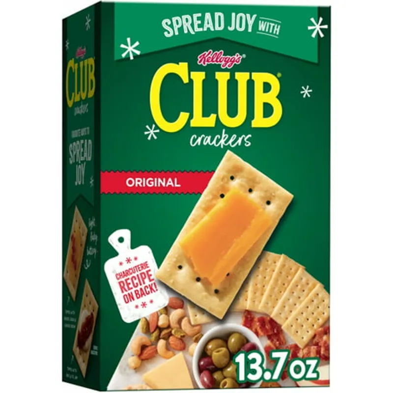 Kellogg's Club Crackers Original Box view 1
