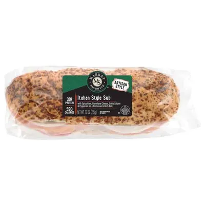 Market Sandwich Italian Style Sub 6 oz