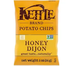 Kettle Brand Honey Dijon Potato Chips 2 Oz. Bag