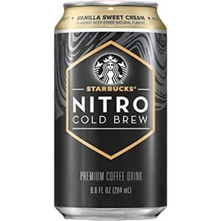 Starbucks Nitro Cold Brew Black Unsweetened