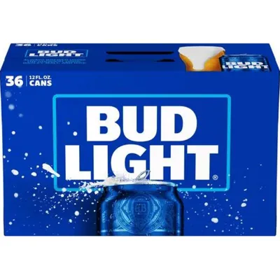 Bud Light 36 Pack 12 oz Cans