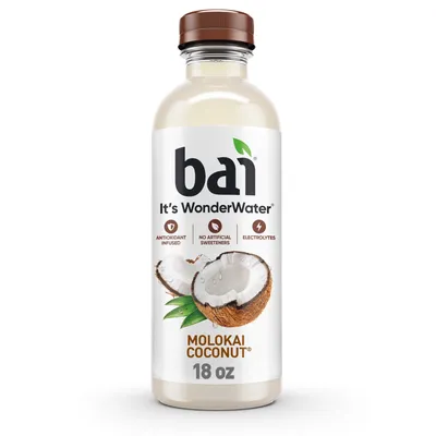 Bai Molokai Coconut 18 oz Bottle