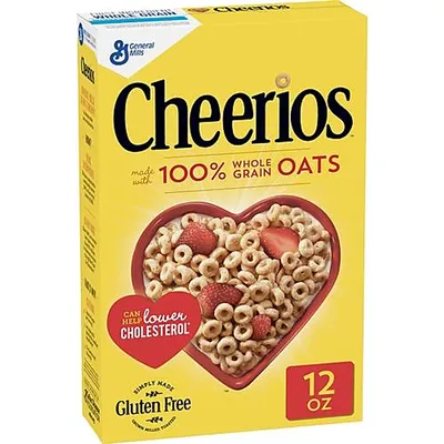 Cheerios Original Toasted Whole Grain Oat Cereal 12oz Container