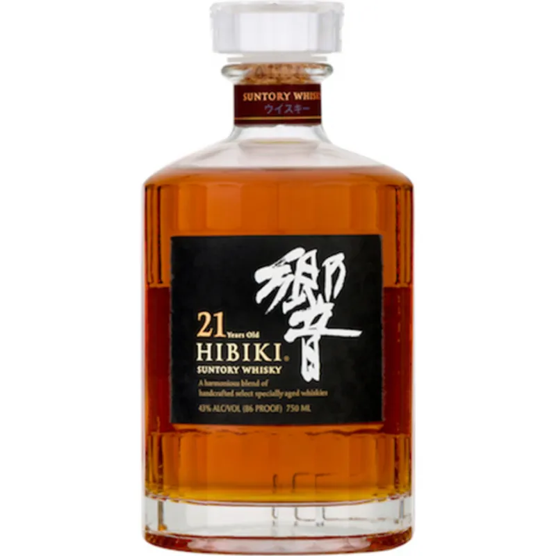Hibiki Japanese Whisky 21 Year Old view 1