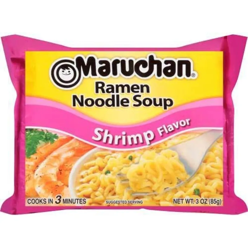 Maruchan Shrimp Flavor Ramen Noodle Soup view 1