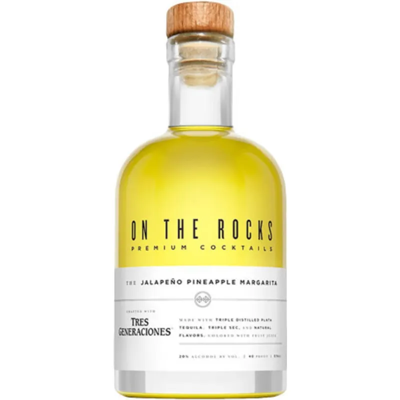 On The Rocks Premium Cocktails The Jalapeno Pineapple Margarita Tres Generaciones view 1