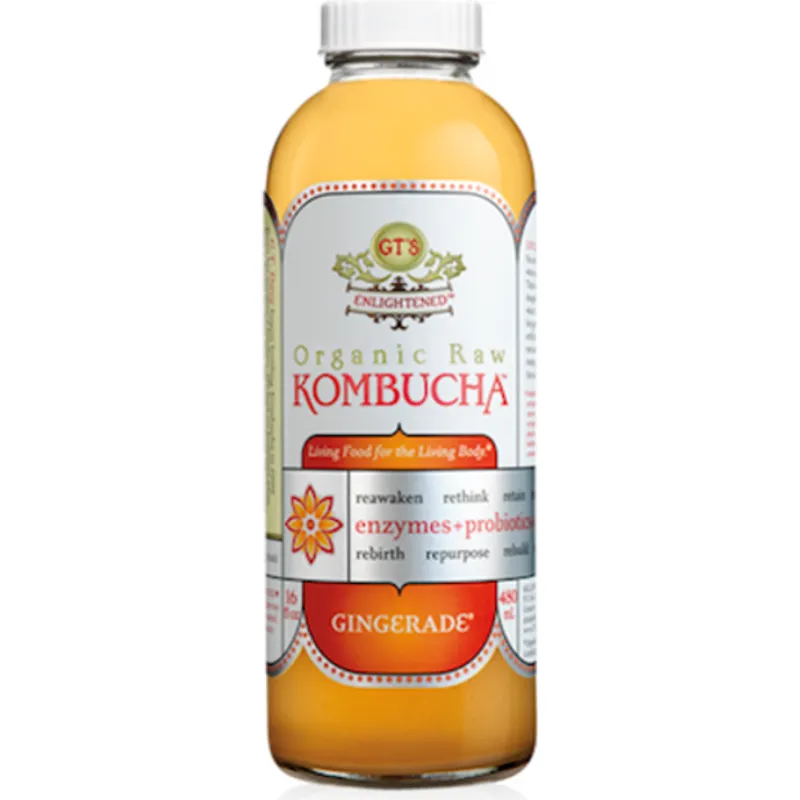 Gts Gingerade Kombucha view 1