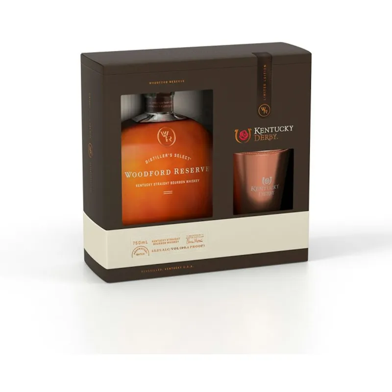 Woodford Reserve Kentucky Straight Bourbon Whiskey Gift Set view 1