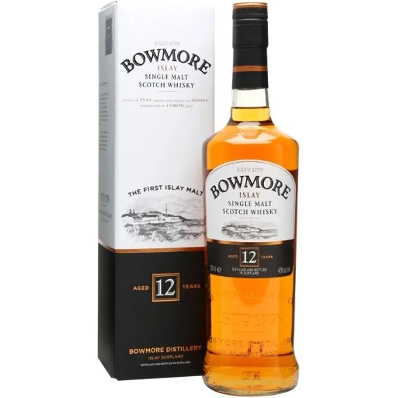 Bowmore Islay Single Malt Scotch Whisky 12 Year view 1