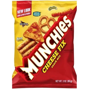 Munchies Cheese Fix Snack Mix Sun Chips Doritos Rold Gold Cheetos