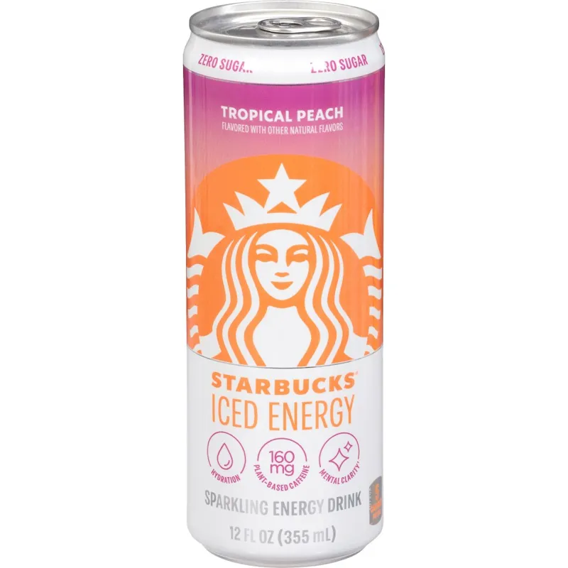 Starbucks Iced Energy Tropical Peach view 1