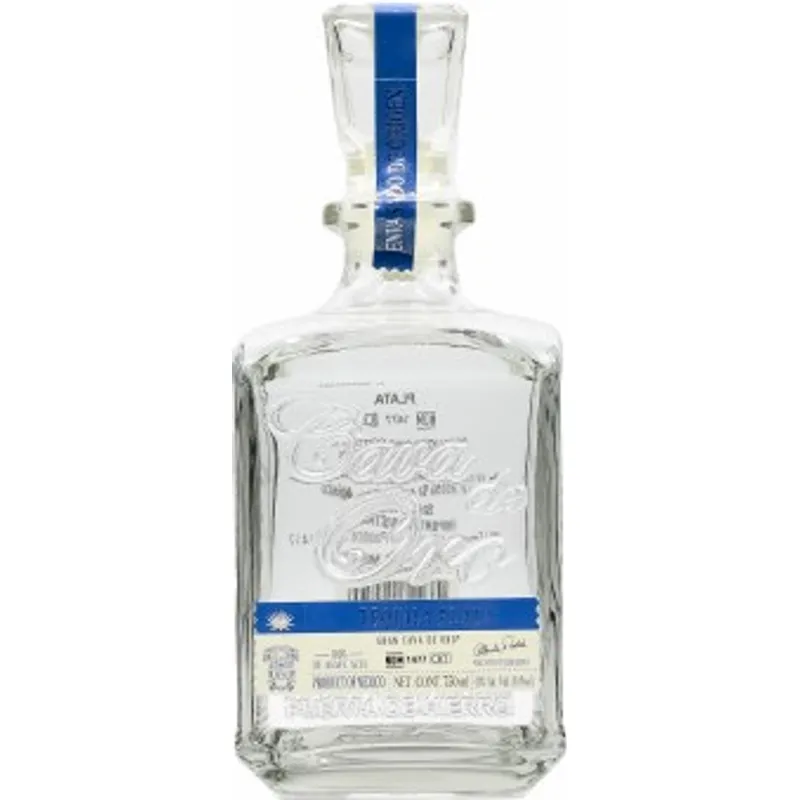 Cava De Oro Plata Tequila view 1