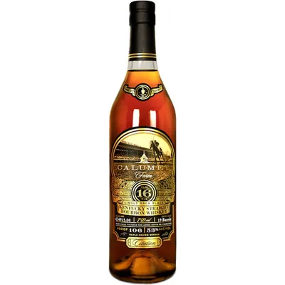 Calumet Farm Single Rack Black 16 Year Old Kentucky Straight Bourbon Whiskey 750ml Bottle