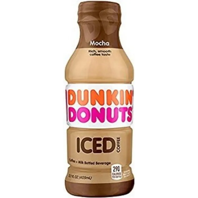 Dunkin Donuts Iced Coffee Mocha view 1