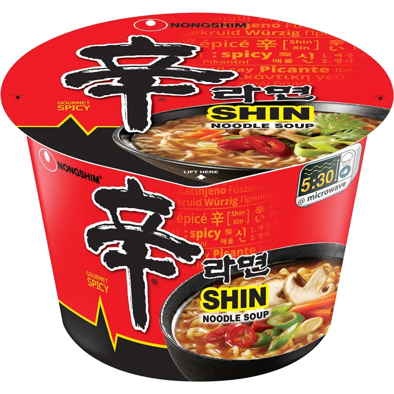 Nongshim Shin Big Bowl Gourmet Spicy Noodle Soup view 1
