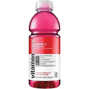 Glaceau Vitamin Water Nutrient Enhanced Water Beverage power-C - dragonfruit