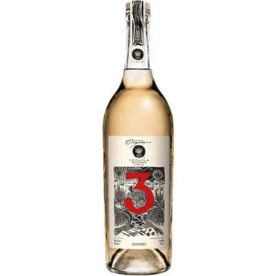123 Tequila Organic 3 Anejo 750mL