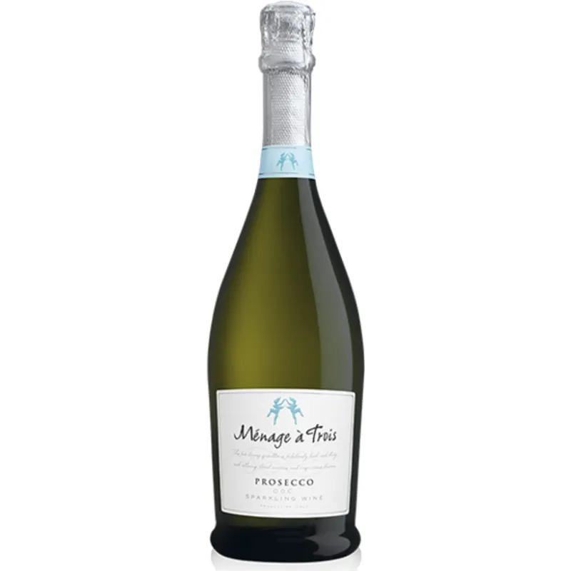 Menage A Trois Prosecco Glera Sparkling Wine view 1