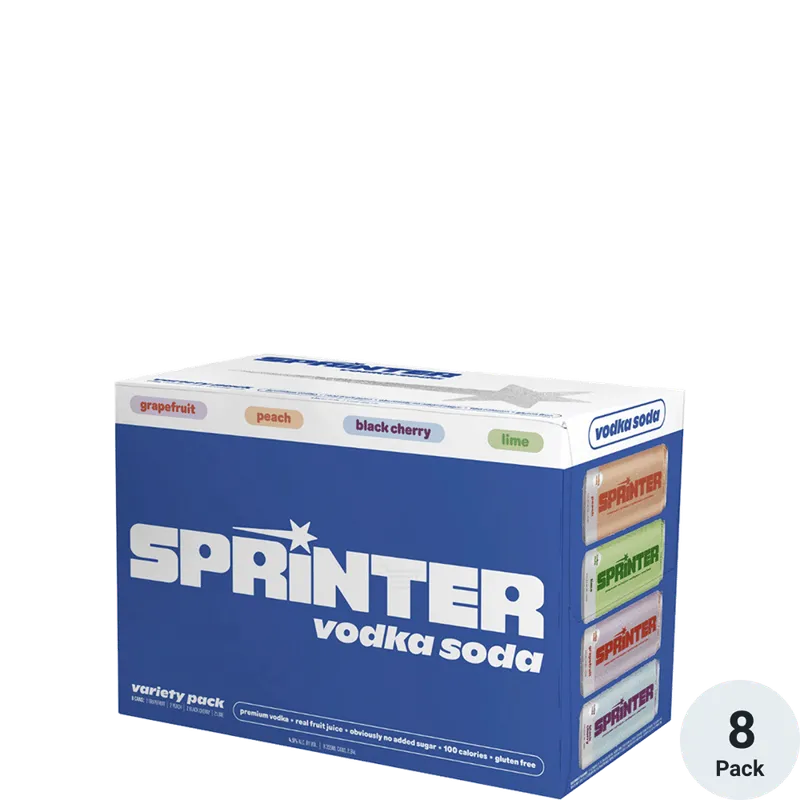 Sprinter Variety Pack Vodka Soda view 1